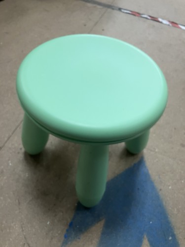 Ikea mammut green stool - ikea,