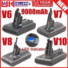 9.0Ah For Dyson V6 V7 V8 V10 Battery Replacement SV10 Animal SV11 SV12 Absolute