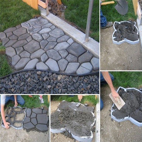 Garden paving pavement - garden,