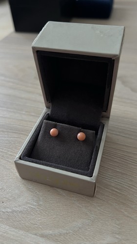 Ola gorie pink stud - pink, coral