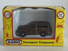 1:76 Classix EM76824 Morris Minor Traveller - Maroon - NEW