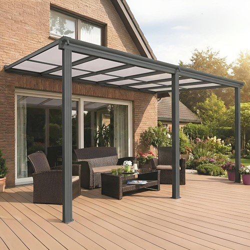 Anthracite veranda garden - anthracite,