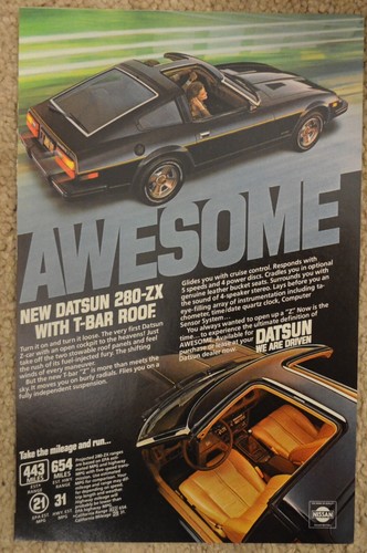 1980 datsun 280 sports car - 1980,