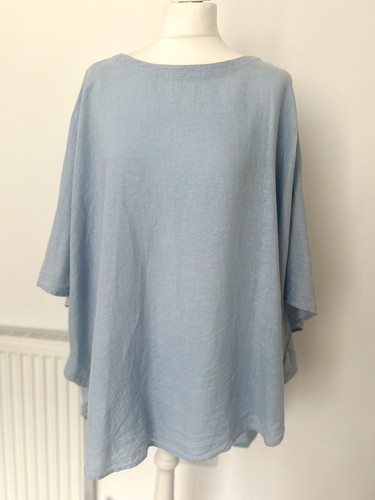 Oska 100 linen tunic top - linen,