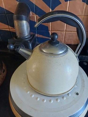 Aga branded kettle used - branded, used.
