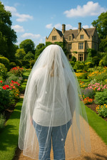 Ivory Wedding Veil 215cm Trudy