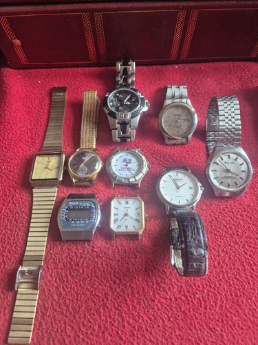Job lot mens vintage quartz - mens,