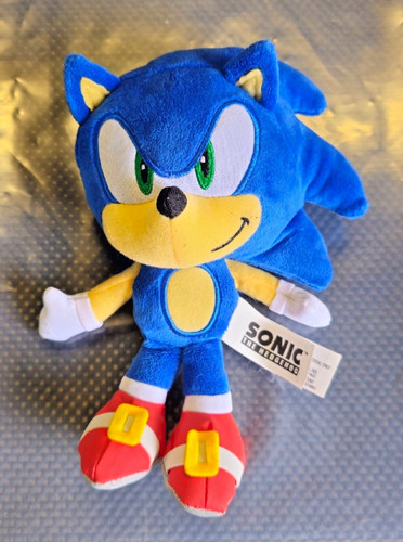 Sonic the hedgehog plush - hedgehog, 9"