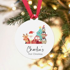 Baby’s First Christmas Bauble Gonk Xmas Decoration