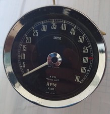 Vintage Smiths 7K Rev Counter