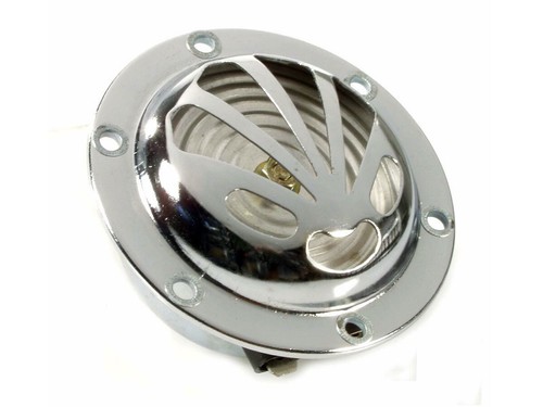 Vespa 12v chrome shell horn - 12v,