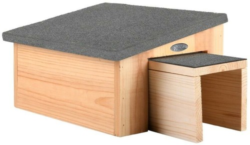 Hedgehog house habitat - hedgehog,