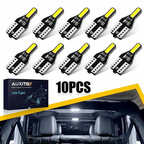 10pcs t10 led bulbs 6000k - bulbs,