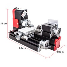 24W Miniature Stand-alone Lathe Micro Combination Machine Stand-alone Lathe DIY