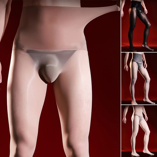 Mens see through oil shiny - mens,