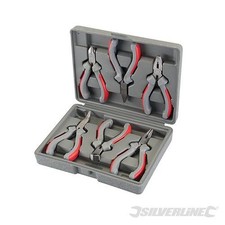 SilverLine 633889 6 piece Mini Plier Set