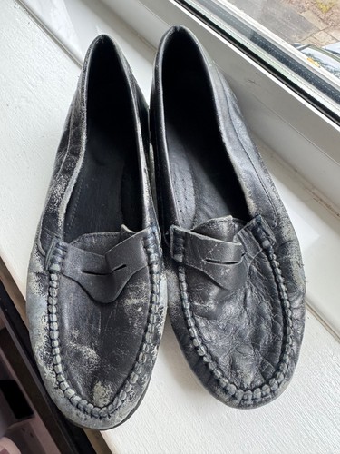 Navy cabin crew flat - , loafer