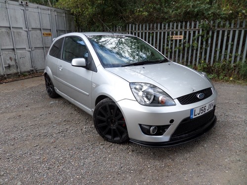 Ford fiesta mk6 silver - ford, st