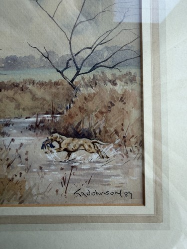 Shooting painting gundog - shooting,