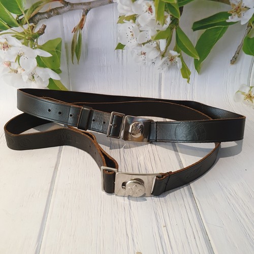 Scout belts brown leather - belts,