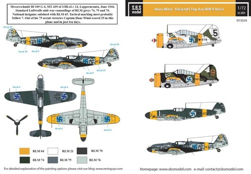 Models d72039 decal set - decal,