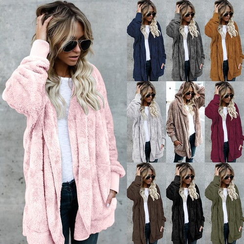 Ladies teddy bear coat - bear,