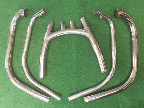 Triumph full exhaust t160v - full,