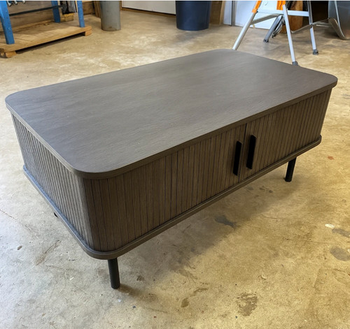 Grey coffee table mid - coffee,