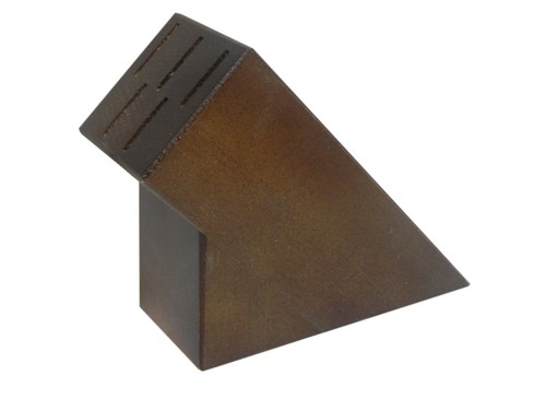 Wooden knife block for - block, slots