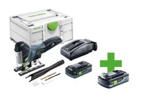 Festool Cordless Jigsaw PSC420 4.0ah 576526 + Extra 4.0ah Bluetooth Battery