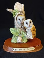 Leonardo Porcelain' Barn Owls'