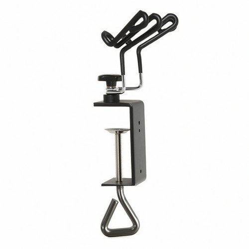 Clamp airbrush holder - clamp-on,