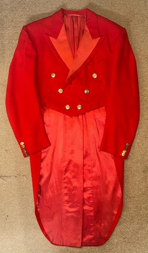Vintage red gents hunting - red,