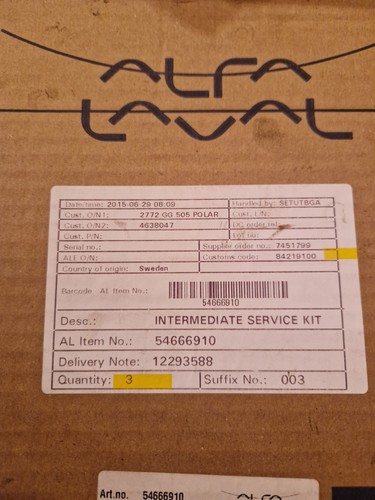 Alfa laval intermediate - laval,,