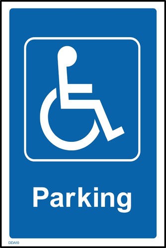 Parking sign or - parking,