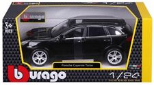 Porsche Cayenne Turbo V6 V8 TDi Burago 1:24 Scale Model Car 4x4 - Black