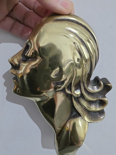 Vintage art deco 1920s brass - vintage,