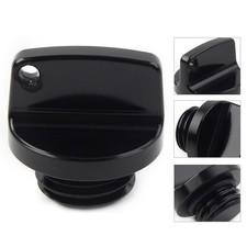 Black Engine Oil Filler Cover