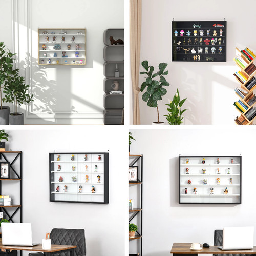 Display wall cabinets - display, glass