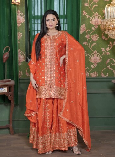 Party gown salwar kameez - kameez, women