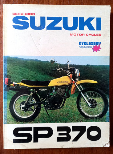 Suzuki sp370 owner - suzuki, owner's