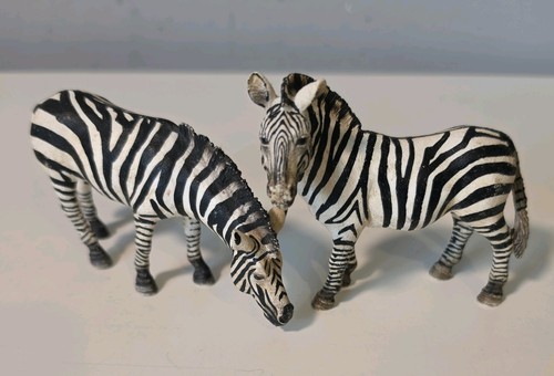 Schleich zebra family - family, 2x