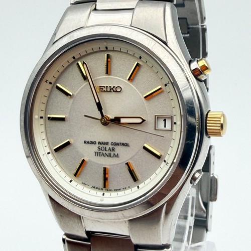 Seiko 7b42 0an0 titanium solar - seiko,