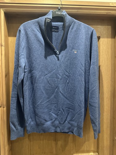 Gant mens qtr zipped - qtr, blue