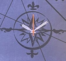 NEW RECTANGLE WHITE WITH LUMINOUS AND ORGANE SEC HAND FOR 214  ACCUTRON WATCH