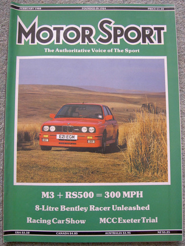 Motor sport bmw - motor, (feb