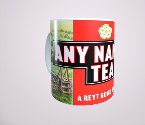 Personalised yorks tea - yorks, mug