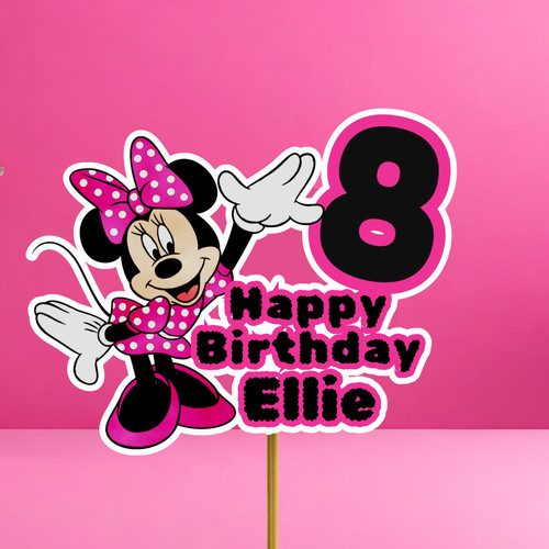 Minnie mouse personalised - minnie,