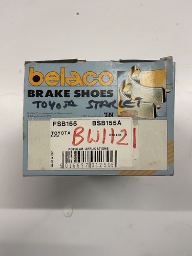 Belaco rear brake shoes - belaco,