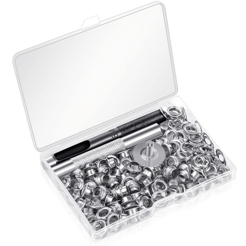 120 sets grommet - sets, 1/4